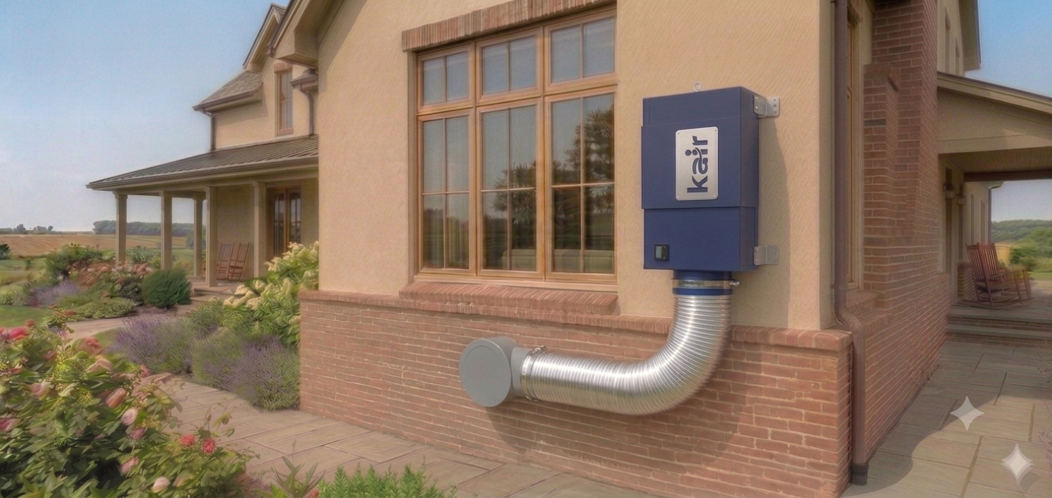 Exterior unit installation